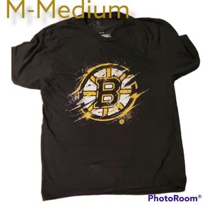 NHL, Boston Bruins, MENS, Medium,  black tshirt